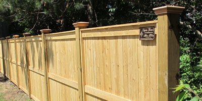 Privacy Cedar Fences by Elyria Fence