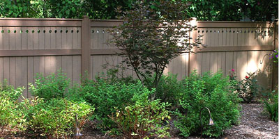 Cedar Privacy Fence Designs by Elyria Fence