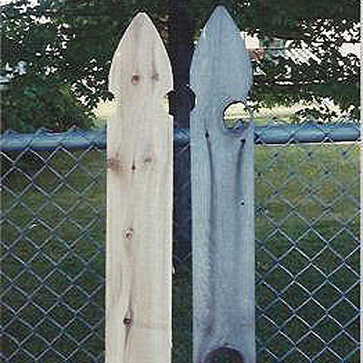 white cedar fence board versus red cedar fence board