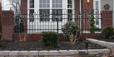 Ornamental Aluminum Fence by Elyria Fence Company